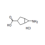 6-Aminobicyclo[3.1.0]hexane-3-carboxylic Acid Hydrochloride