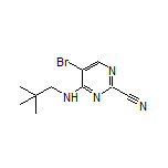5-Bromo-4-(neopentylamino)pyrimidine-2-carbonitrile