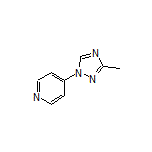 4-(3-Methyl-1H-1,2,4-triazol-1-yl)pyridine