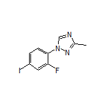 1-(2-Fluoro-4-iodophenyl)-3-methyl-1H-1,2,4-triazole