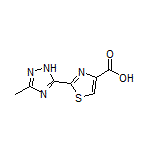2-(3-Methyl-1H-1,2,4-triazol-5-yl)thiazole-4-carboxylic Acid
