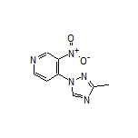 4-(3-Methyl-1H-1,2,4-triazol-1-yl)-3-nitropyridine
