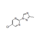 5-Chloro-2-(3-methyl-1H-1,2,4-triazol-1-yl)pyrimidine