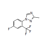 1-[4-Fluoro-2-(trifluoromethyl)phenyl]-3-methyl-1H-1,2,4-triazole