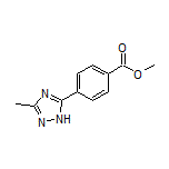 Methyl 4-(3-Methyl-1H-1,2,4-triazol-5-yl)benzoate