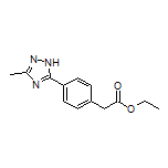 Ethyl 2-[4-(3-Methyl-1H-1,2,4-triazol-5-yl)phenyl]acetate