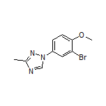 1-(3-Bromo-4-methoxyphenyl)-3-methyl-1H-1,2,4-triazole