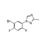 1-(5-Bromo-2,4-difluorophenyl)-3-methyl-1H-1,2,4-triazole