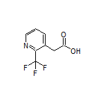 2-[2-(Trifluoromethyl)-3-pyridyl]acetic Acid