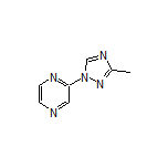 2-(3-Methyl-1H-1,2,4-triazol-1-yl)pyrazine