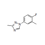 1-(4-Fluoro-3-methylphenyl)-3-methyl-1H-1,2,4-triazole