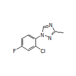 1-(2-Chloro-4-fluorophenyl)-3-methyl-1H-1,2,4-triazole