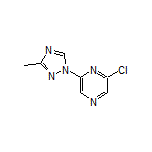 2-Chloro-6-(3-methyl-1H-1,2,4-triazol-1-yl)pyrazine