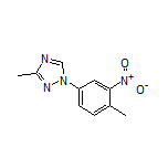 3-Methyl-1-(4-methyl-3-nitrophenyl)-1H-1,2,4-triazole