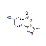 4-(3-Methyl-1H-1,2,4-triazol-1-yl)-3-nitrophenol