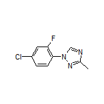1-(4-Chloro-2-fluorophenyl)-3-methyl-1H-1,2,4-triazole