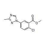 Methyl 2-Chloro-5-(3-methyl-1H-1,2,4-triazol-1-yl)benzoate