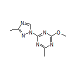 2-Methoxy-4-methyl-6-(3-methyl-1H-1,2,4-triazol-1-yl)-1,3,5-triazine