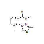 Methyl 3-Methyl-2-(3-methyl-1H-1,2,4-triazol-1-yl)benzoate