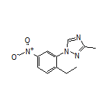 1-(2-Ethyl-5-nitrophenyl)-3-methyl-1H-1,2,4-triazole