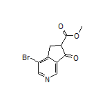 Methyl 4-Bromo-7-oxo-6,7-dihydro-5H-cyclopenta[c]pyridine-6-carboxylate