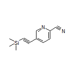 5-[(Trimethylsilyl)ethynyl]picolinonitrile