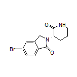 (S)-5-Bromo-2-(2-oxo-3-piperidyl)isoindolin-1-one
