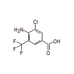 4-Amino-3-chloro-5-(trifluoromethyl)benzoic Acid