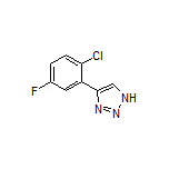4-(2-Chloro-5-fluorophenyl)-1H-1,2,3-triazole