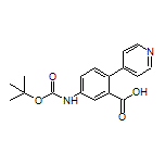 5-(Boc-amino)-2-(4-pyridyl)benzoic Acid
