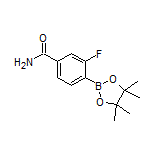 4-Carbamoyl-2-fluorophenylboronic Acid Pinacol Ester
