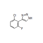 4-(2-Chloro-6-fluorophenyl)-1H-1,2,3-triazole