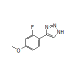 4-(2-Fluoro-4-methoxyphenyl)-1H-1,2,3-triazole