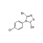 5-Bromo-4-(4-chlorophenyl)-4H-1,2,4-triazole-3-thiol
