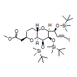 Methyl 2-[(2R,4aS,6S,7R,8S,8aS)-7,8-Bis[(tert-butyldimethylsilyl)oxy]-6-[(S,E)-1-[(tert-butyldimethylsilyl)oxy]-3-iodoallyl]octahydropyrano[3,2-b]pyran-2-yl]acetate