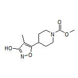Methyl 4-(3-Hydroxy-4-methyl-5-isoxazolyl)piperidine-1-carboxylate