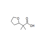 2-Methyl-2-(tetrahydro-2-furyl)propanoic Acid