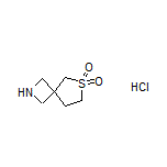 6-Thia-2-azaspiro[3.4]octane 6,6-Dioxide Hydrochloride