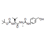 (S)-2-(Boc-amino)-N-[(S)-1-[[4-(hydroxymethyl)phenyl]amino]-1-oxo-2-propyl]-3-methylbutanamide