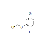 4-Bromo-2-(chloromethoxy)-1-fluorobenzene