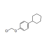 1-(Chloromethoxy)-4-cyclohexylbenzene