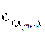 N-[2-(Biphenyl-4-carbonyl)hydrazinecarbonothioyl]acetamide