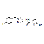 5-Bromo-N-[1-(4-fluorobenzyl)-4-pyrazolyl]furan-2-carboxamide