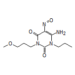 6-Amino-3-(3-methoxypropyl)-5-nitroso-1-propylpyrimidine-2,4(1H,3H)-dione