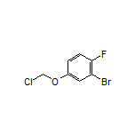 2-Bromo-4-(chloromethoxy)-1-fluorobenzene
