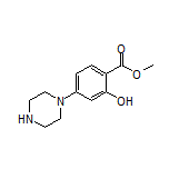 Methyl 2-Hydroxy-4-(1-piperazinyl)benzoate