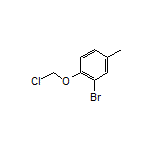 3-Bromo-4-(chloromethoxy)toluene