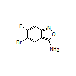 3-Amino-5-bromo-6-fluorobenzisoxazole
