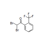 2,2-Dibromo-2’-(trifluoromethyl)acetophenone
