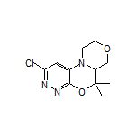2-Chloro-6,6-dimethyl-6a,7,9,10-tetrahydro-6H-[1,4]oxazino[4,3-d]pyridazino[3,4-b][1,4]oxazine